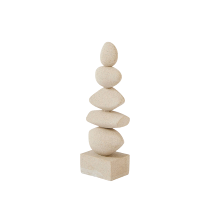 Ornament Mareva sand 10,5 x 7 x 30 cm