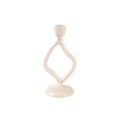 Kandelaar Jezra creme 9,5 x 18,5 cm