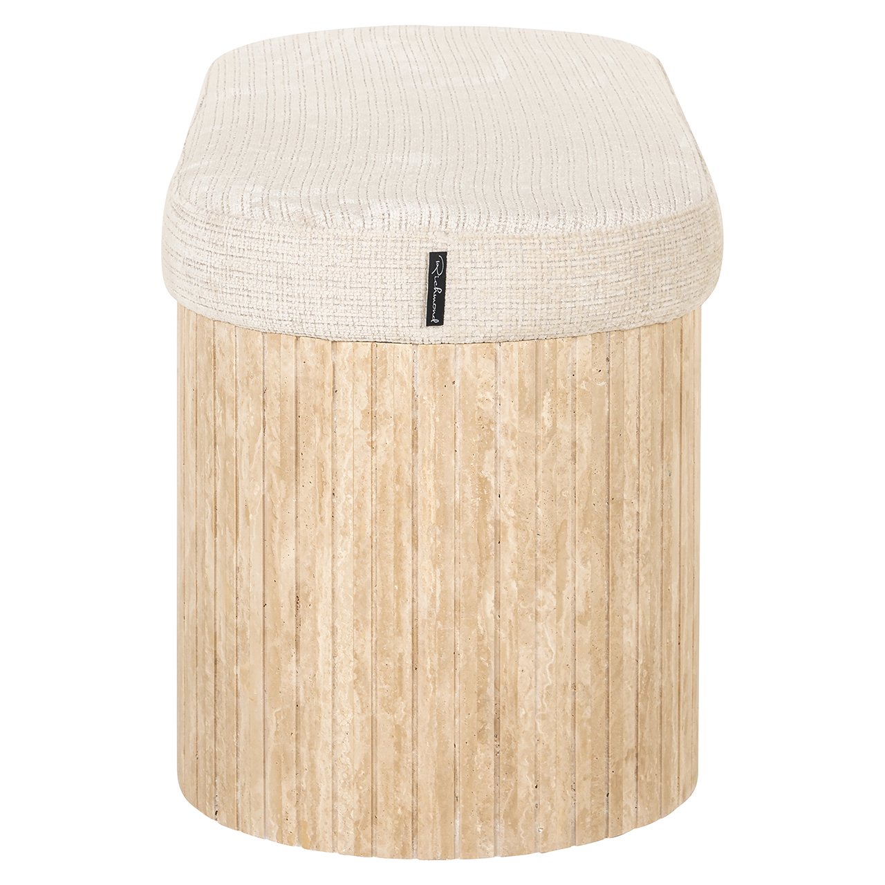 Bank Gallice naturel beige travertin