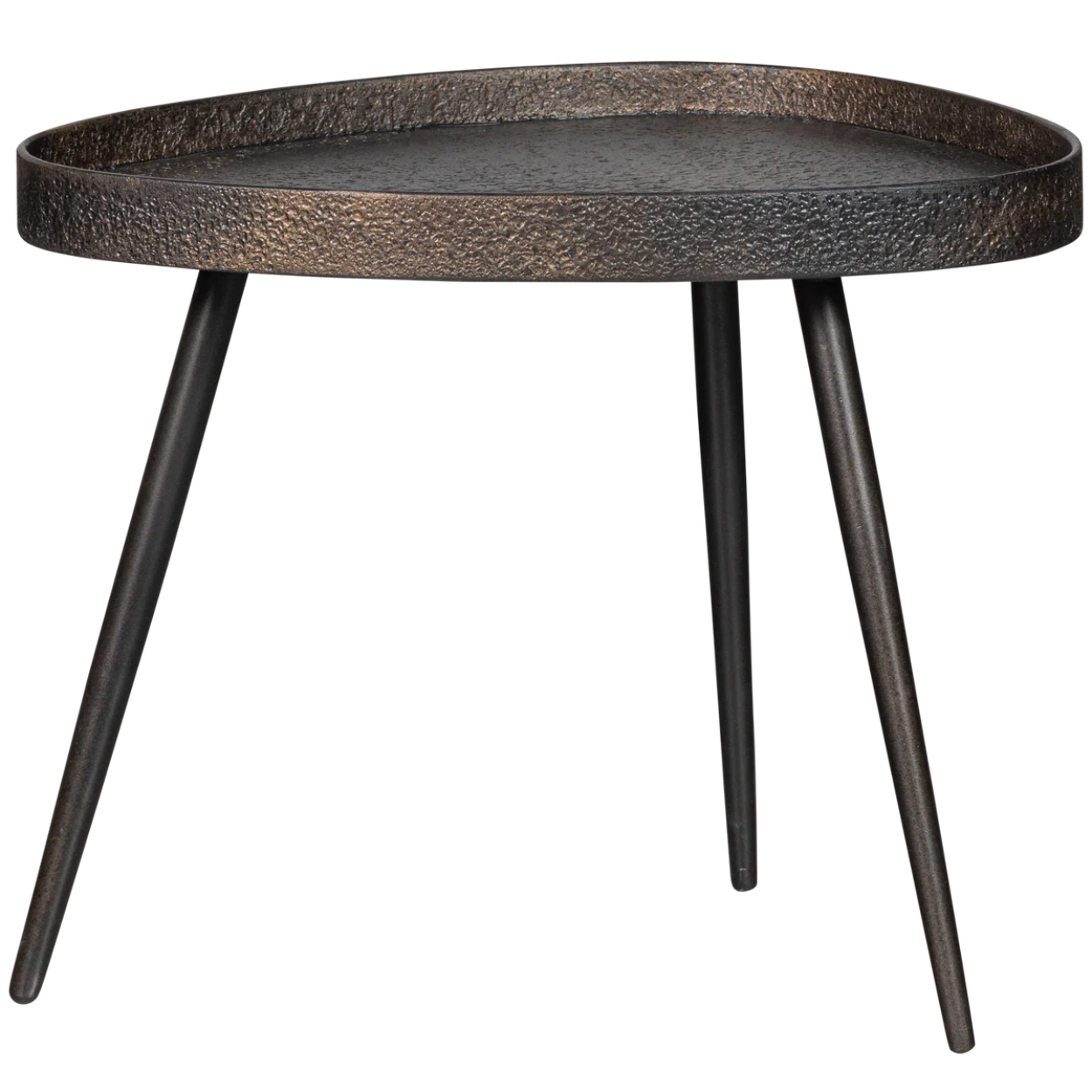 Crude side table set of 2