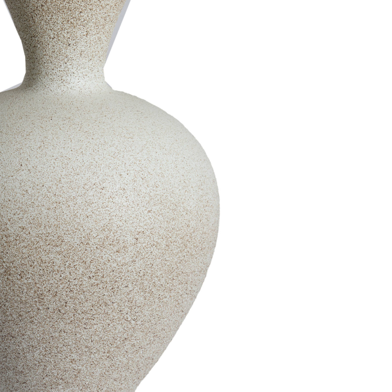 Vaas Sulmona Ø31,5x48,5 cm mat creme