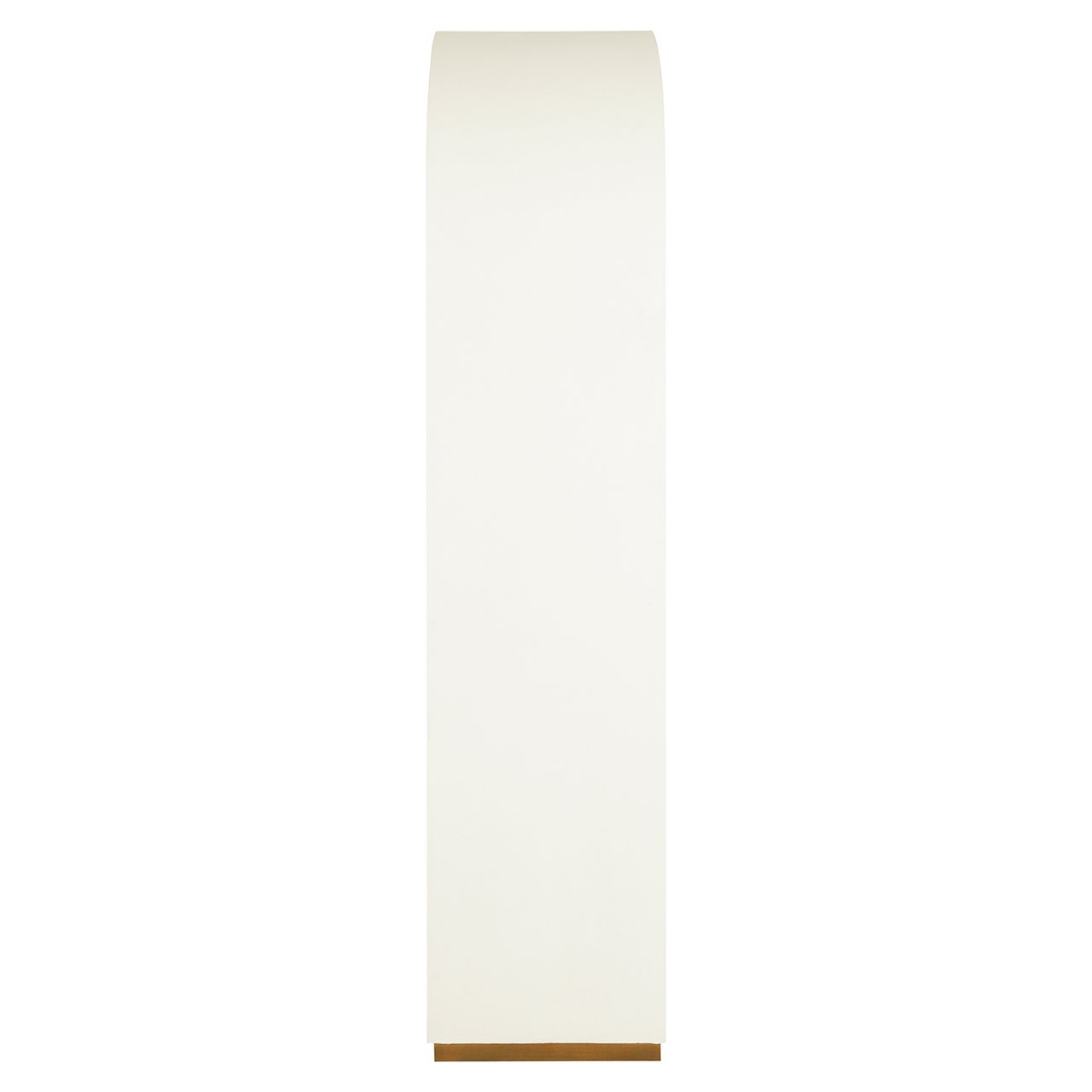 Tivoli wall cabinet with curved top, 2 doors, 3 shelves (White)