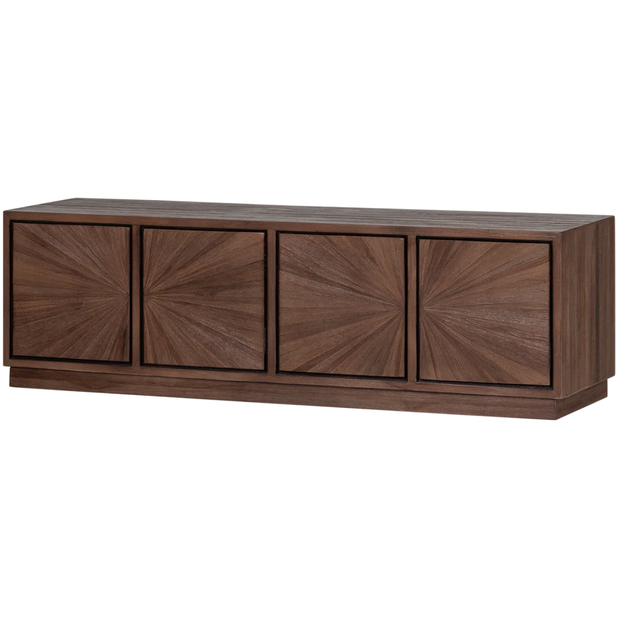 Tv meubel sun recycled teak bruin