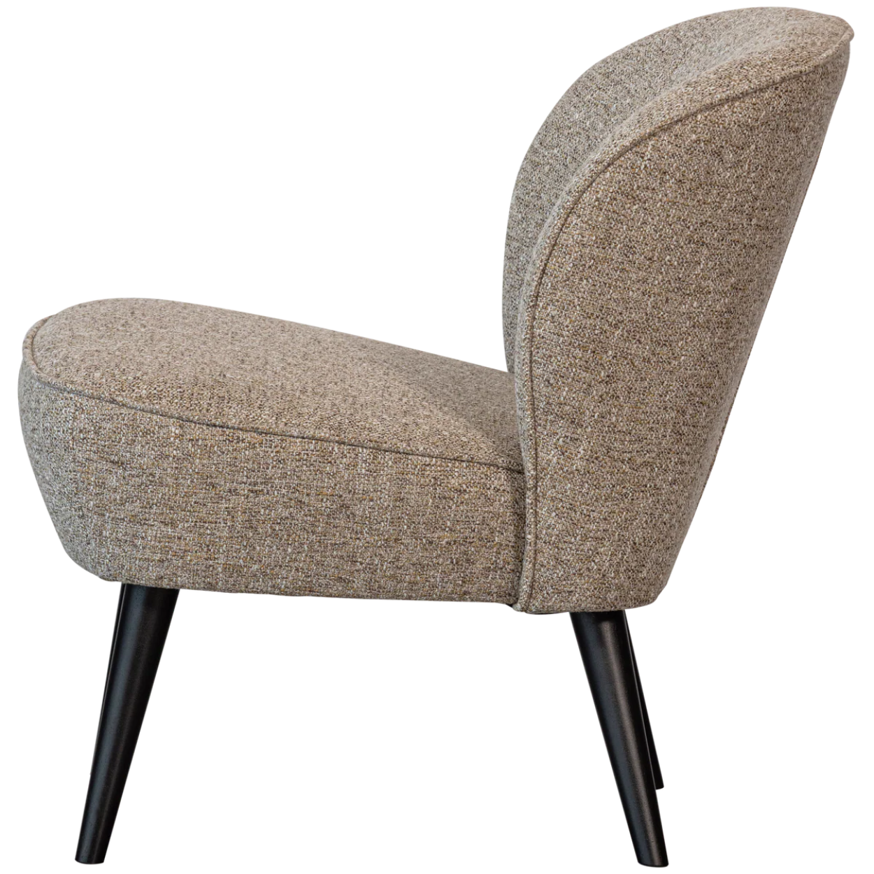 Fauteuil Sara naturel melange