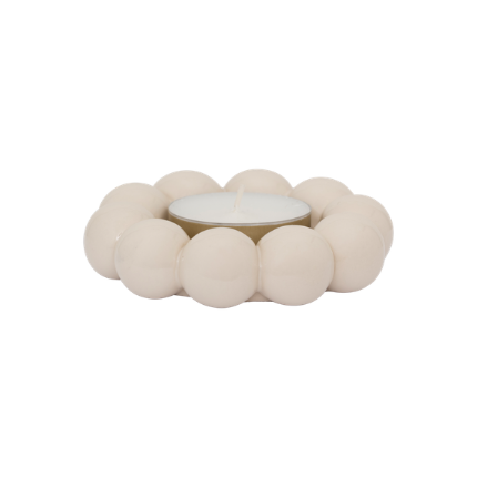 Waxinelicht Talon, Off white