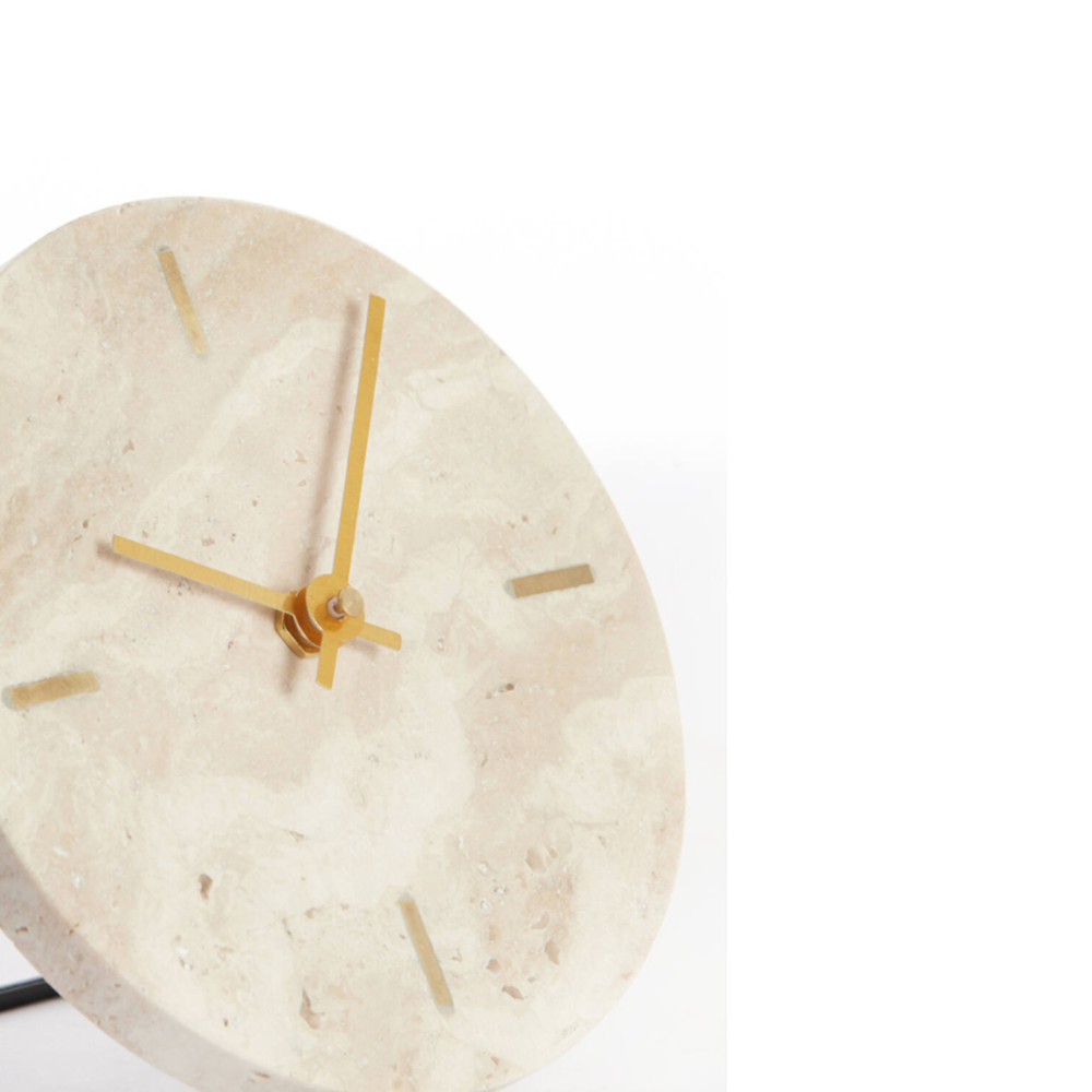 Klok Jenay Ø15 cm travertin zand