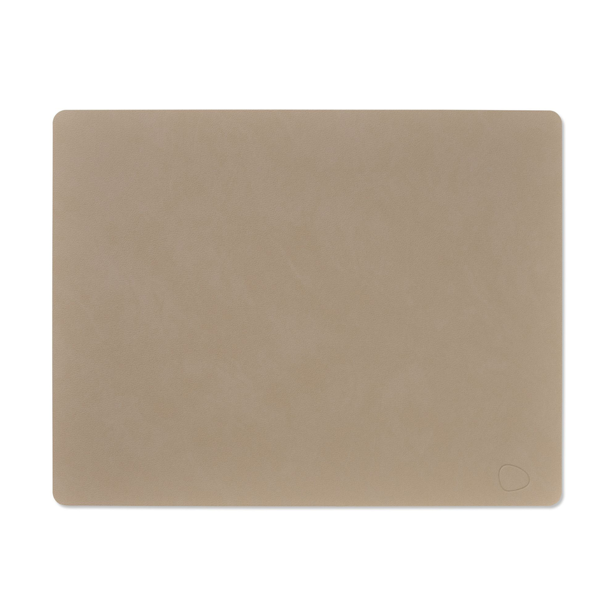 Placemat Square L Clay brown