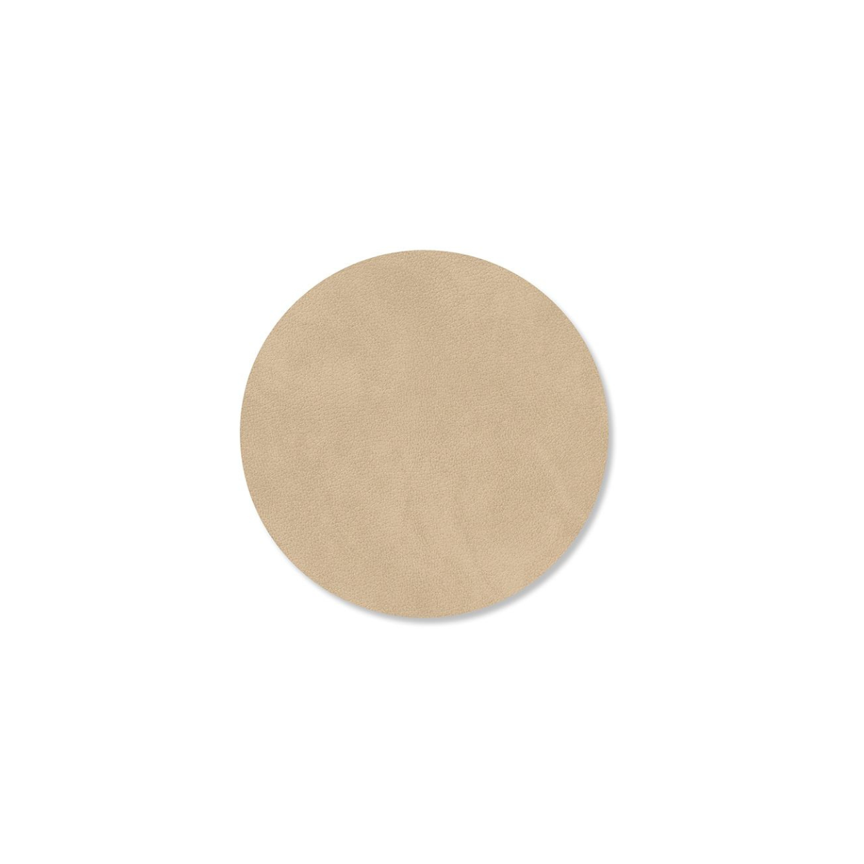 Onderzetter glass mat cirkel Sand