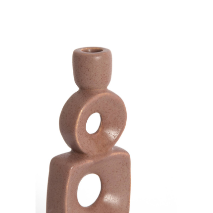 Kandelaar Picar bruin 10x5,5x24 cm