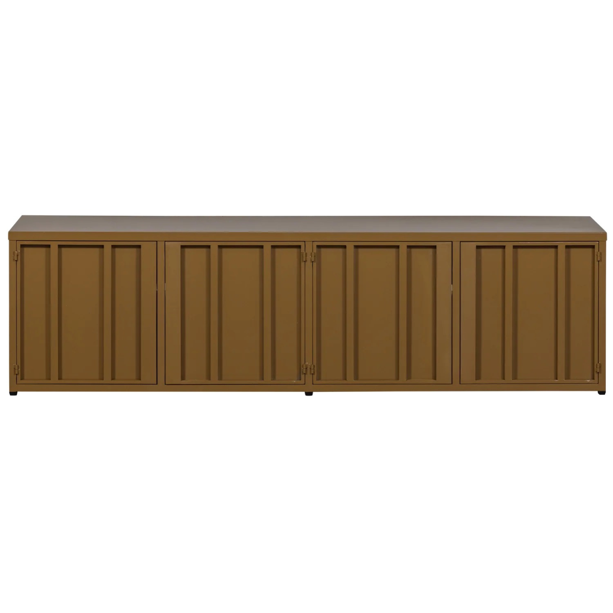 LEVEL TV UNIT METAL HONEY YELLOW 44X160 CM