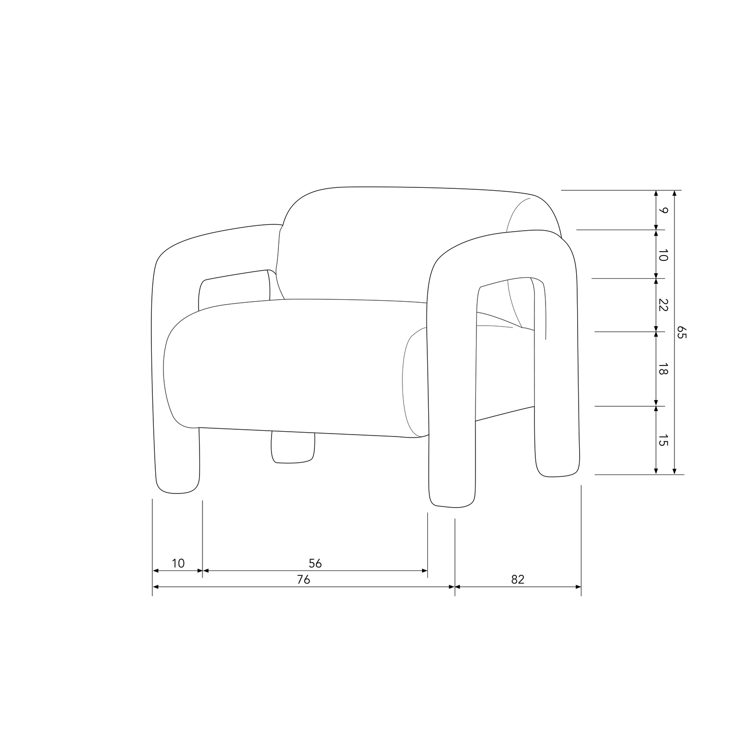 Fauteuil Lenny