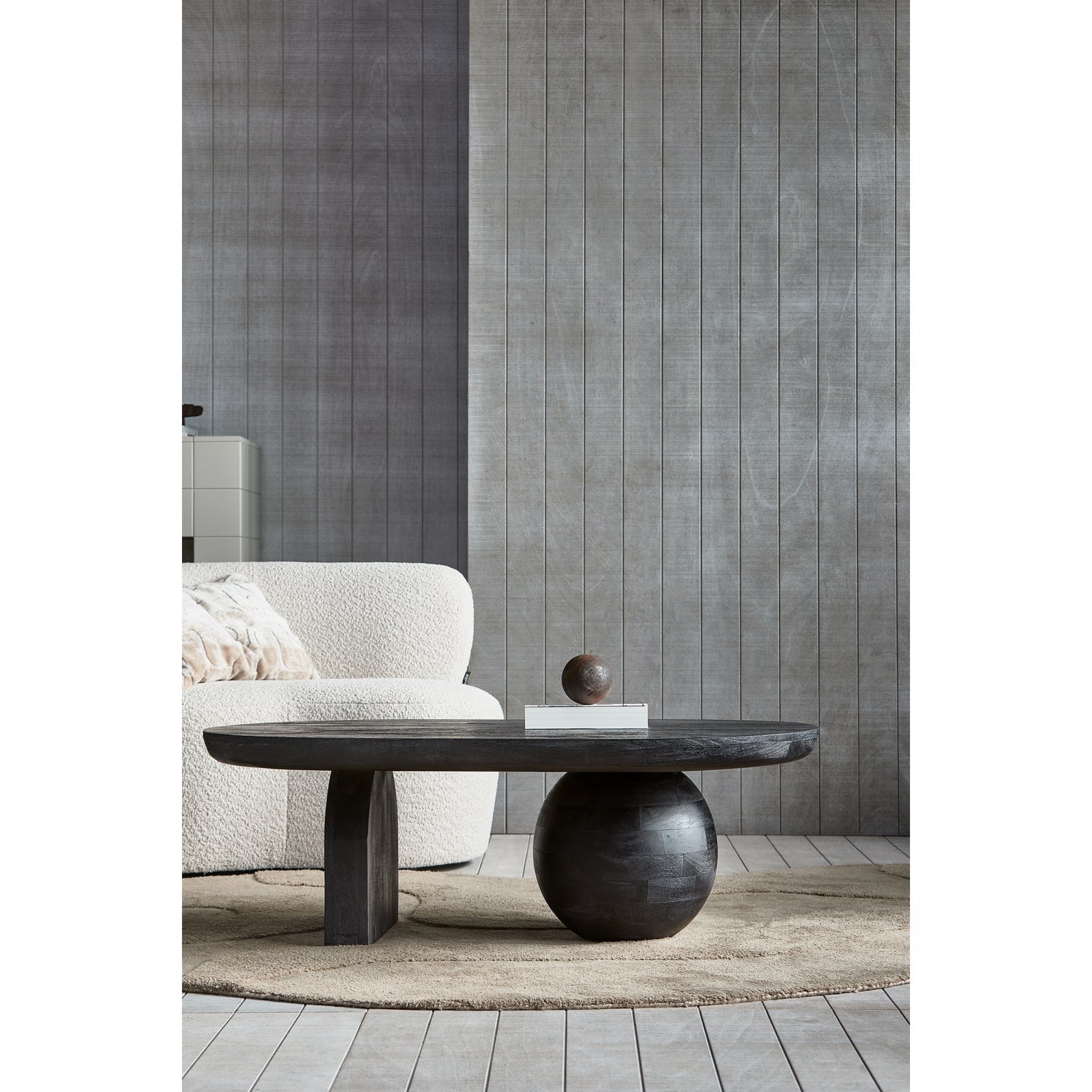 Alya vloerkleed 170x240 cm organisch pale brown