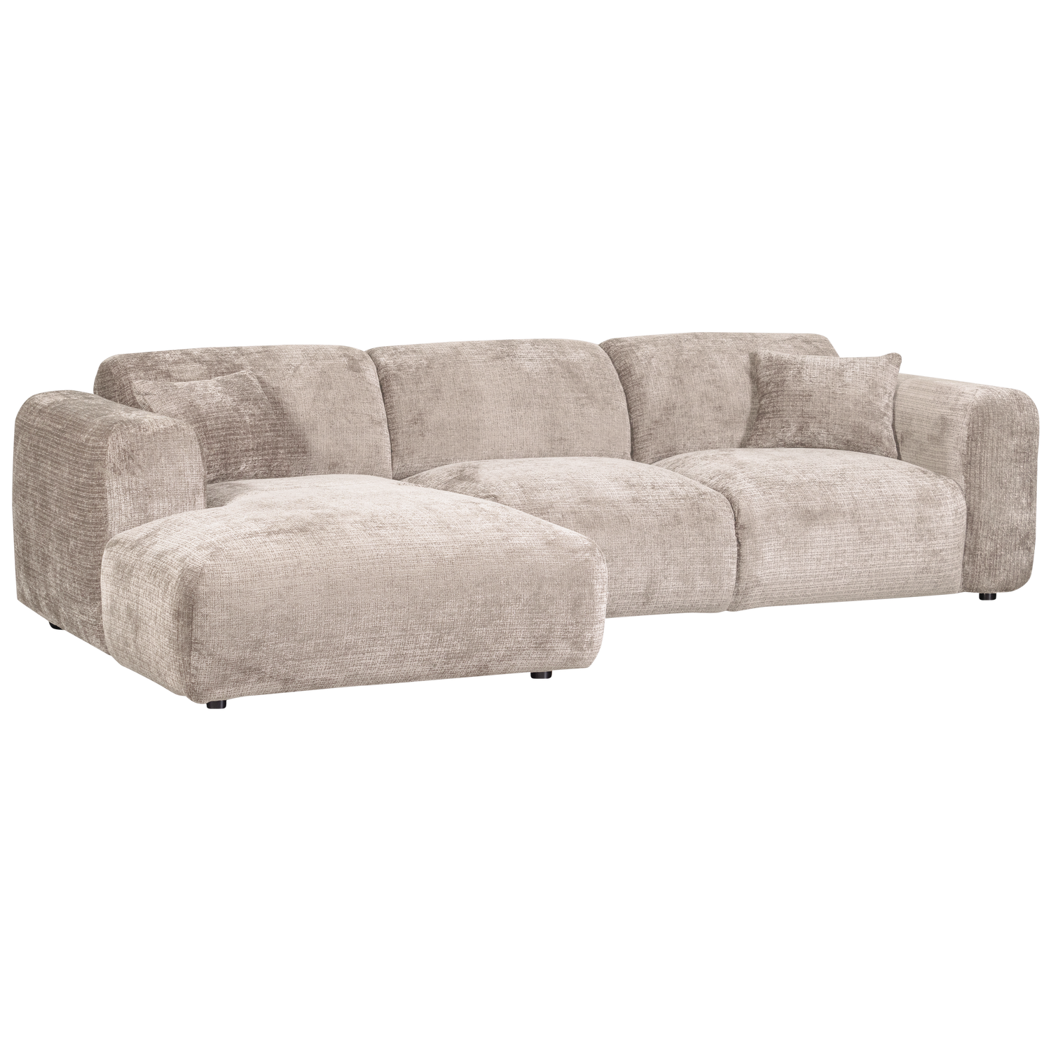 Bank Cloud Chaise links - Chenille Naturel