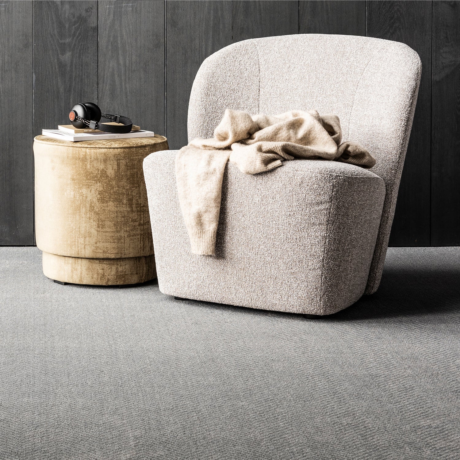 Fauteuil Lofty - Naturel Melange
