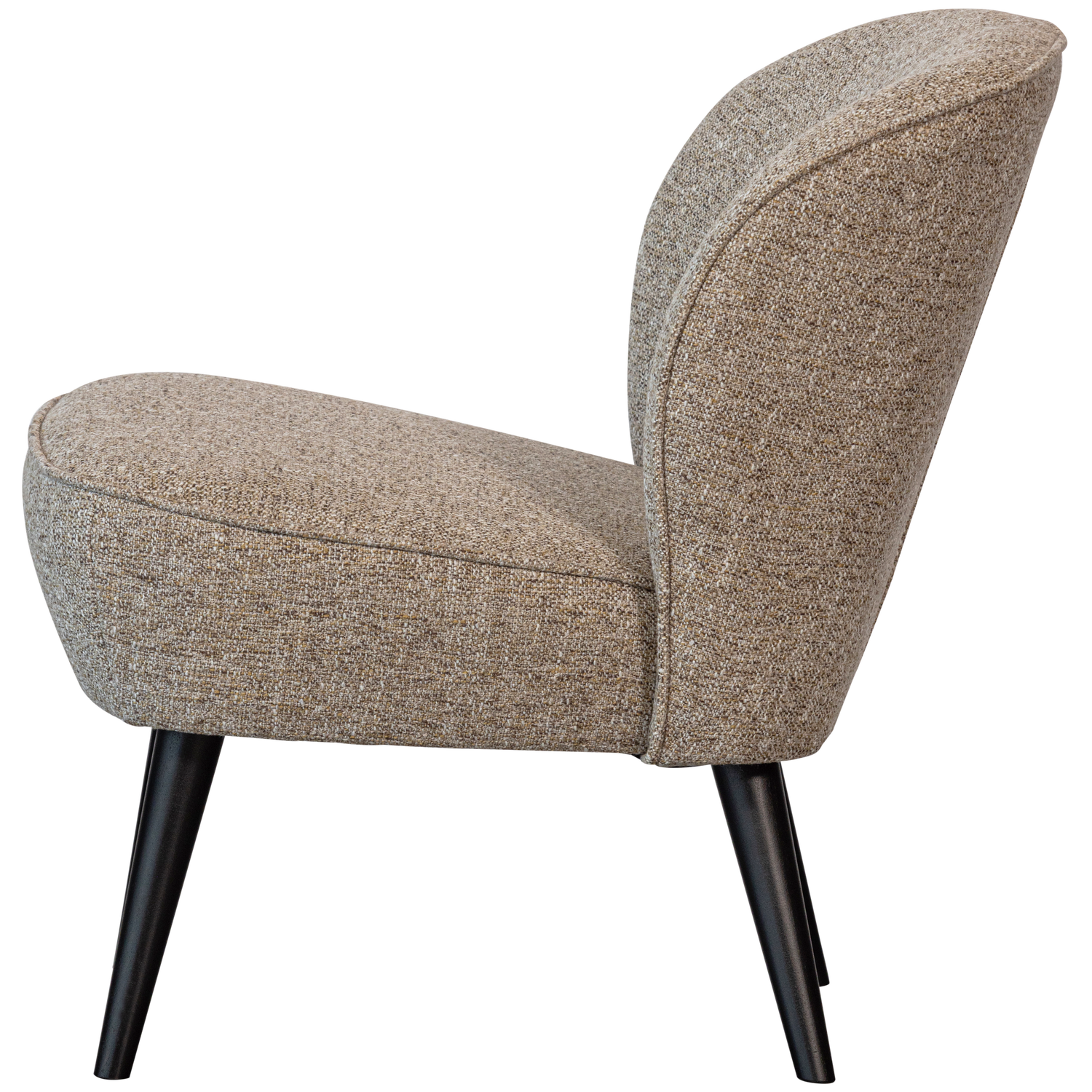 Fauteuil Sara naturel melange