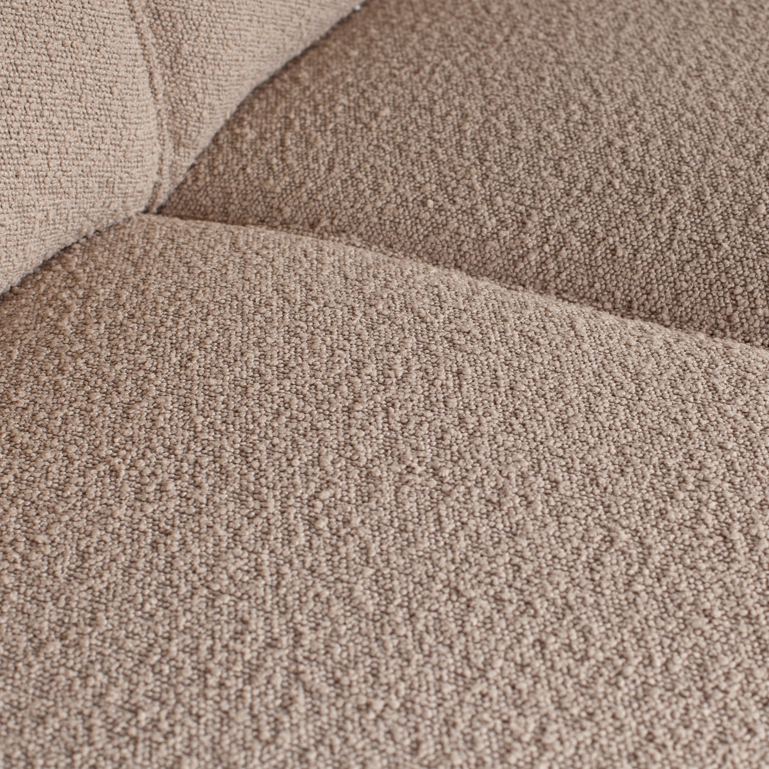 Hoekbank Statement recht - Boucle Beige