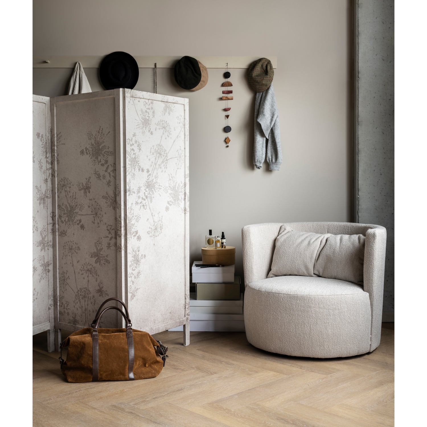Fauteuil Explore - Bouclé Naturel
