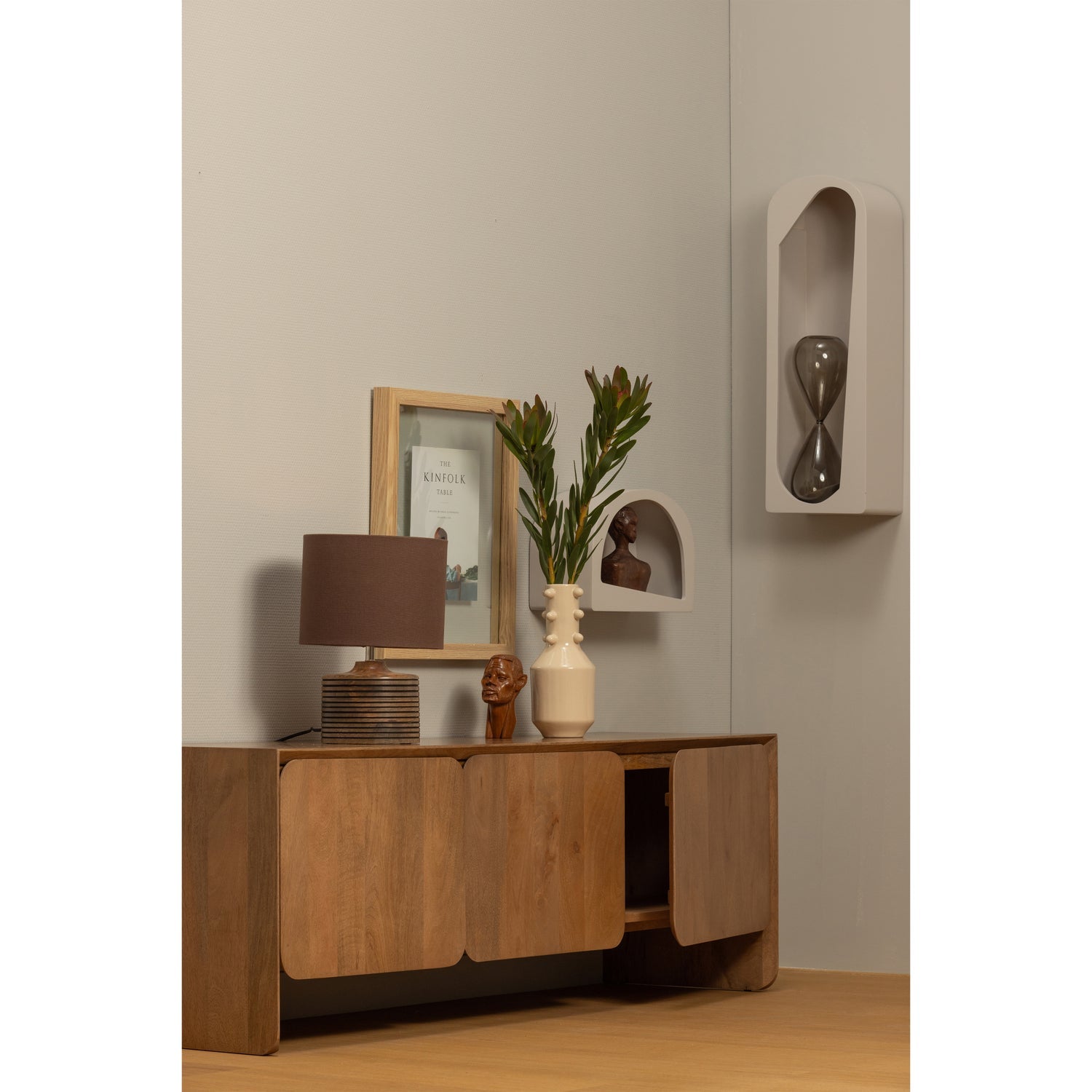 Wanddeco/kast Noam
