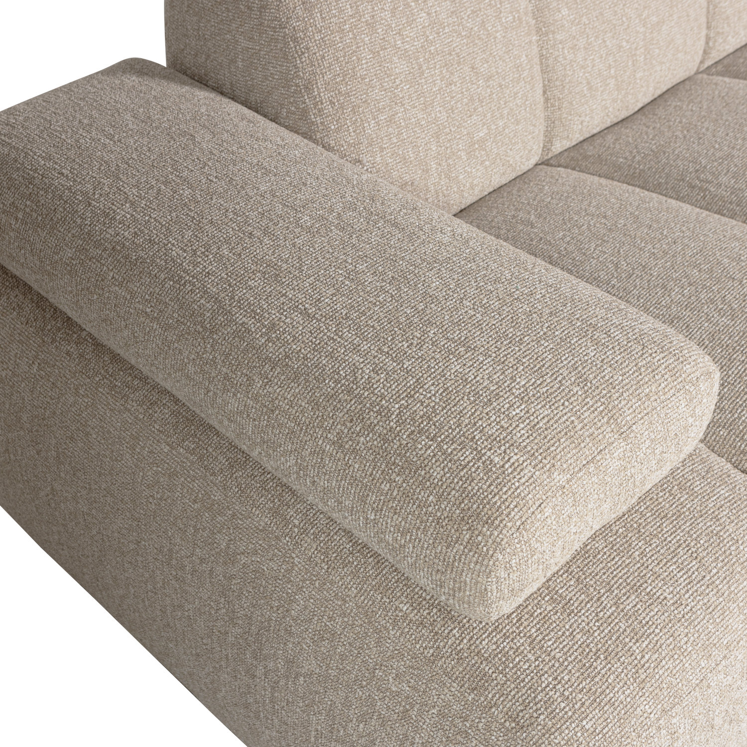 Bank Mojo rechts - Boucle beige Melange
