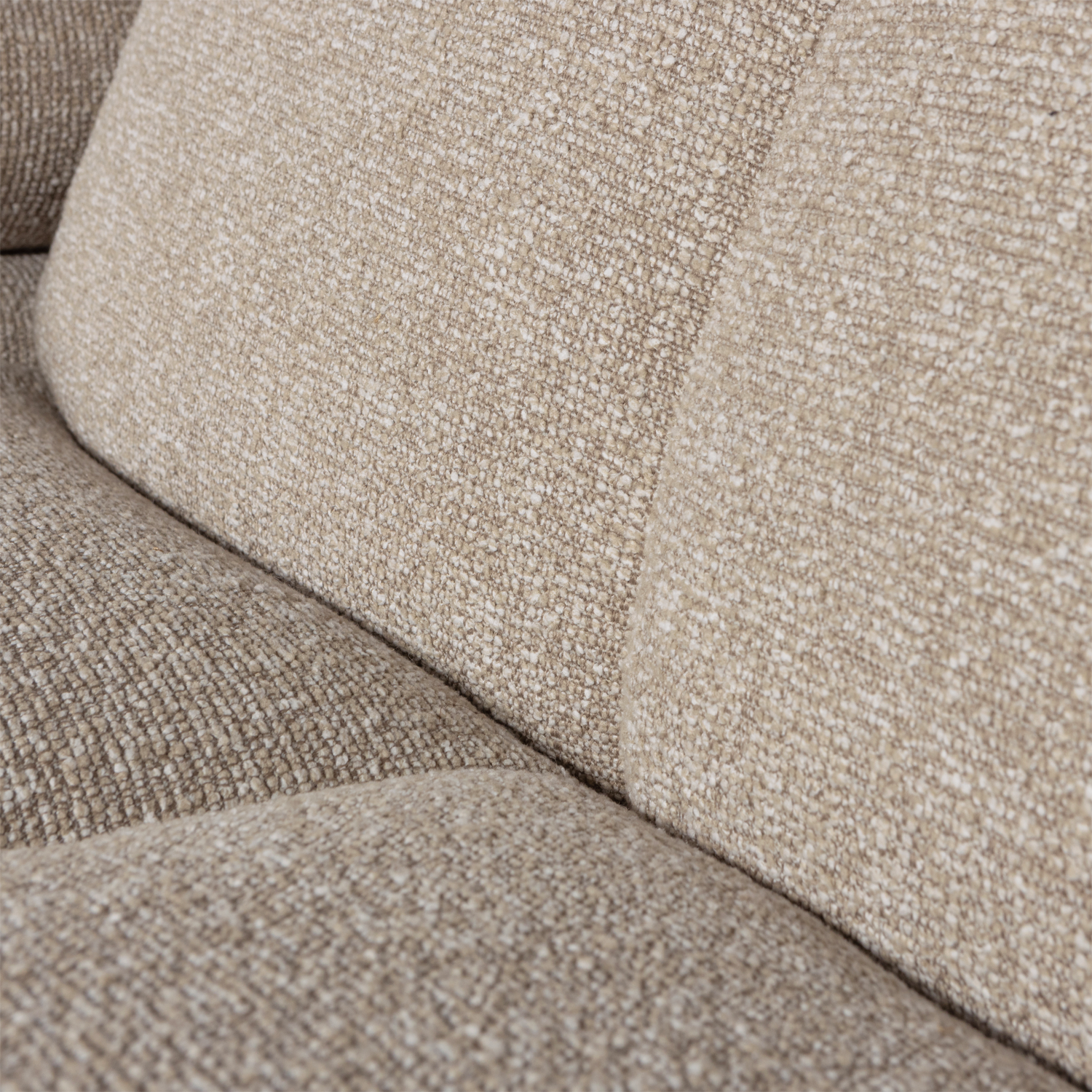 Bank Mojo rechts - Boucle beige Melange