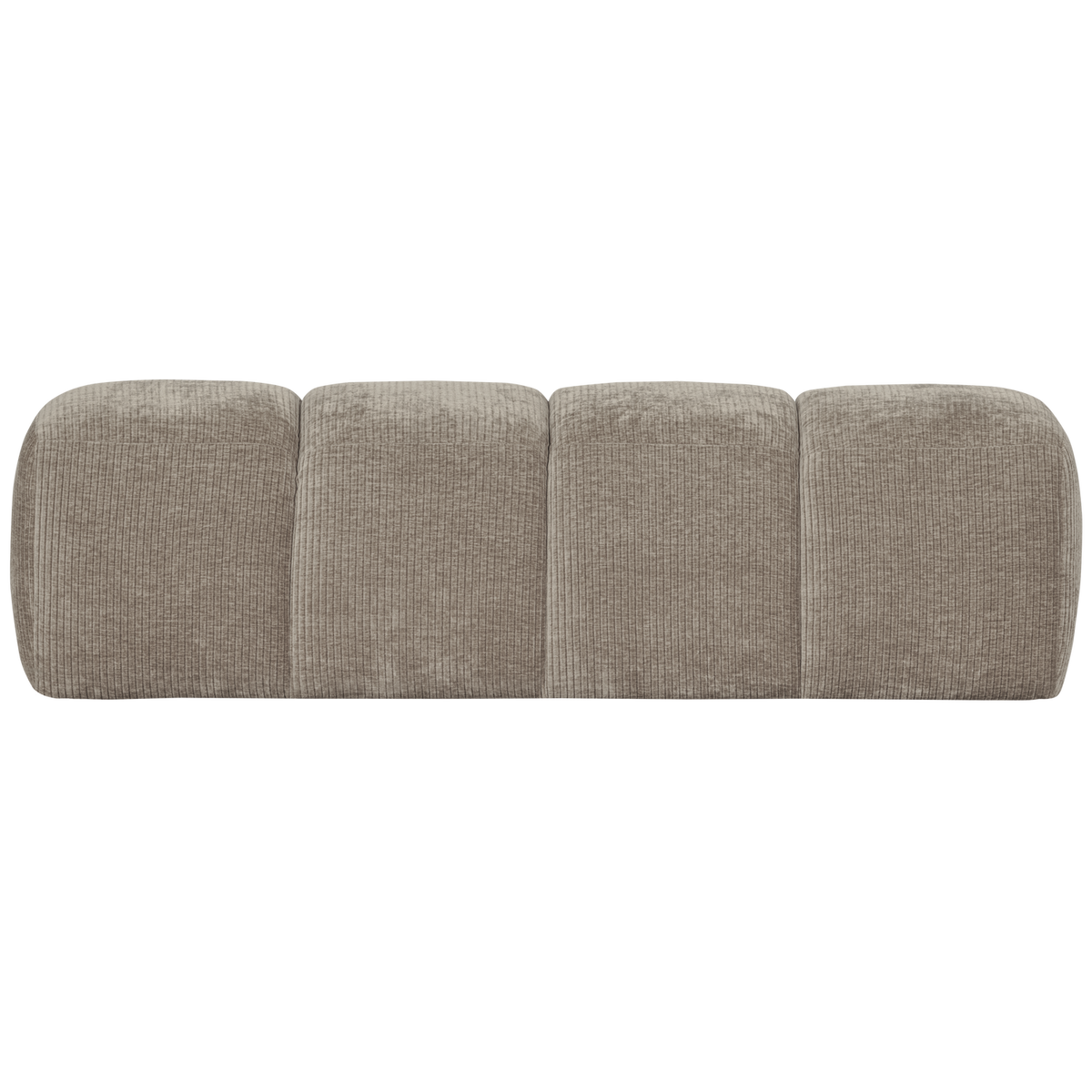 MOJO DINING BENCH 164 CM RIB FABRIC DARK SAND – Studio LDE - Home of ...