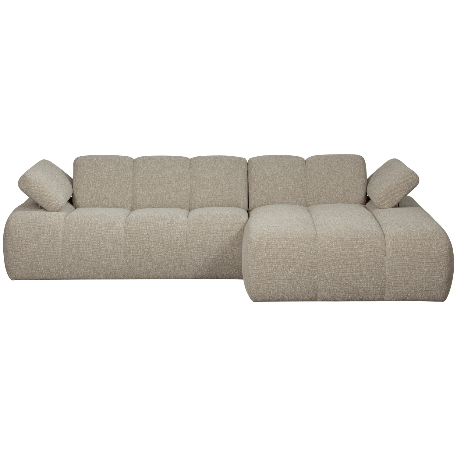 Bank Mojo rechts - Boucle beige Melange
