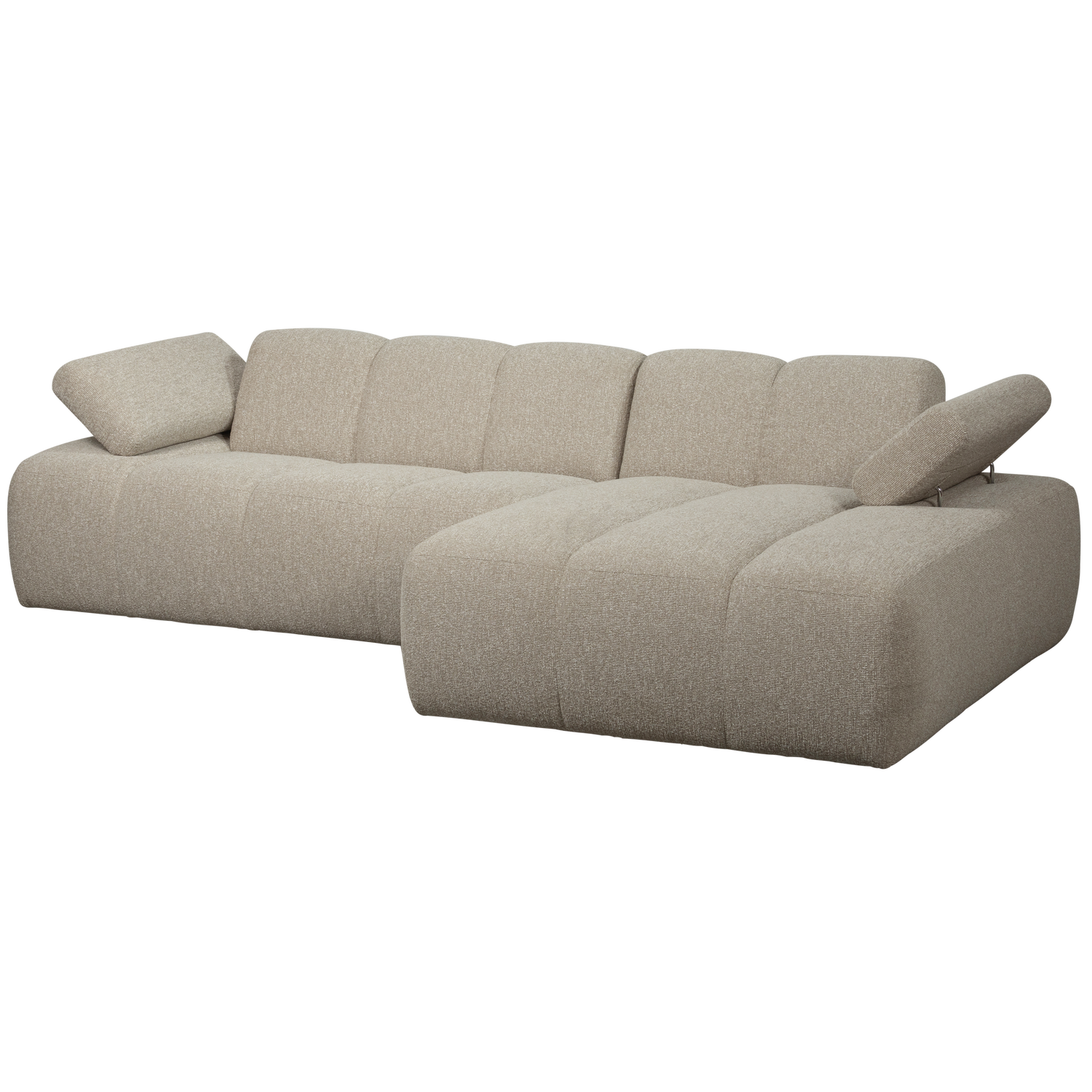 Bank Mojo rechts - Boucle beige Melange