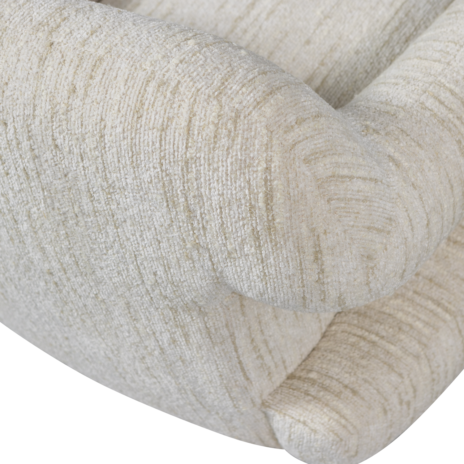 Fauteuil Folke - Chenille naturel Melange