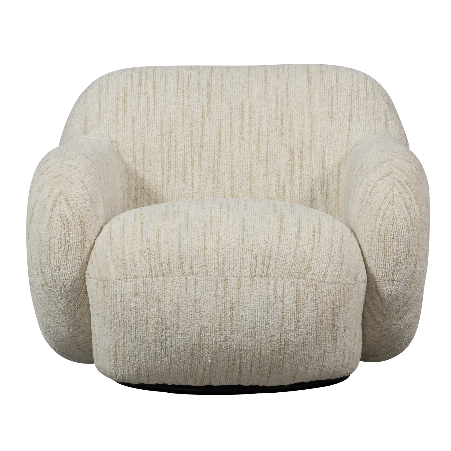 Fauteuil Folke - Chenille naturel Melange
