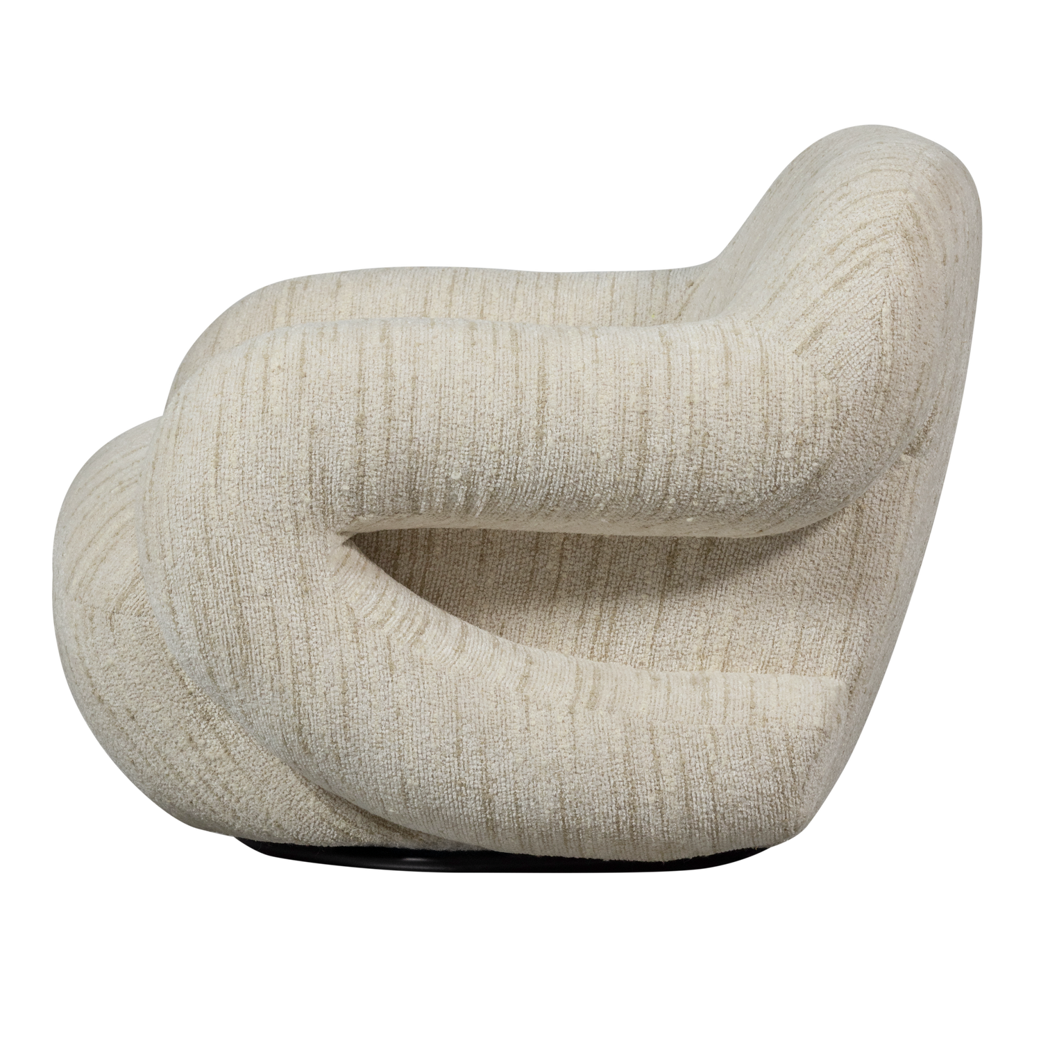 Fauteuil Folke - Chenille naturel Melange