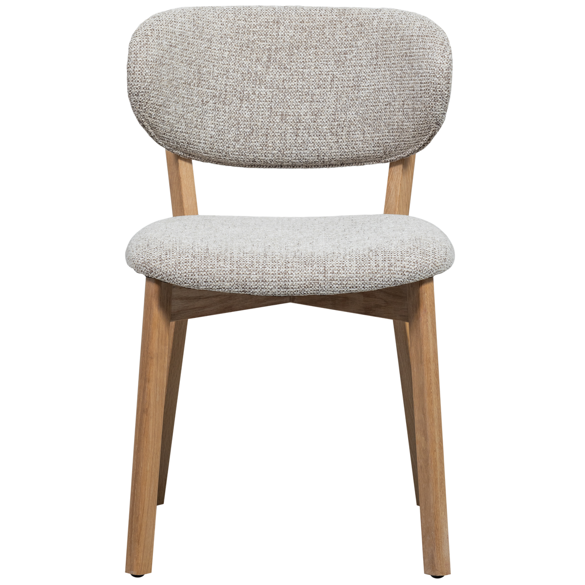 UDAR NATURAL DINING CHAIR WITH NATURAL WOODEN FRAME