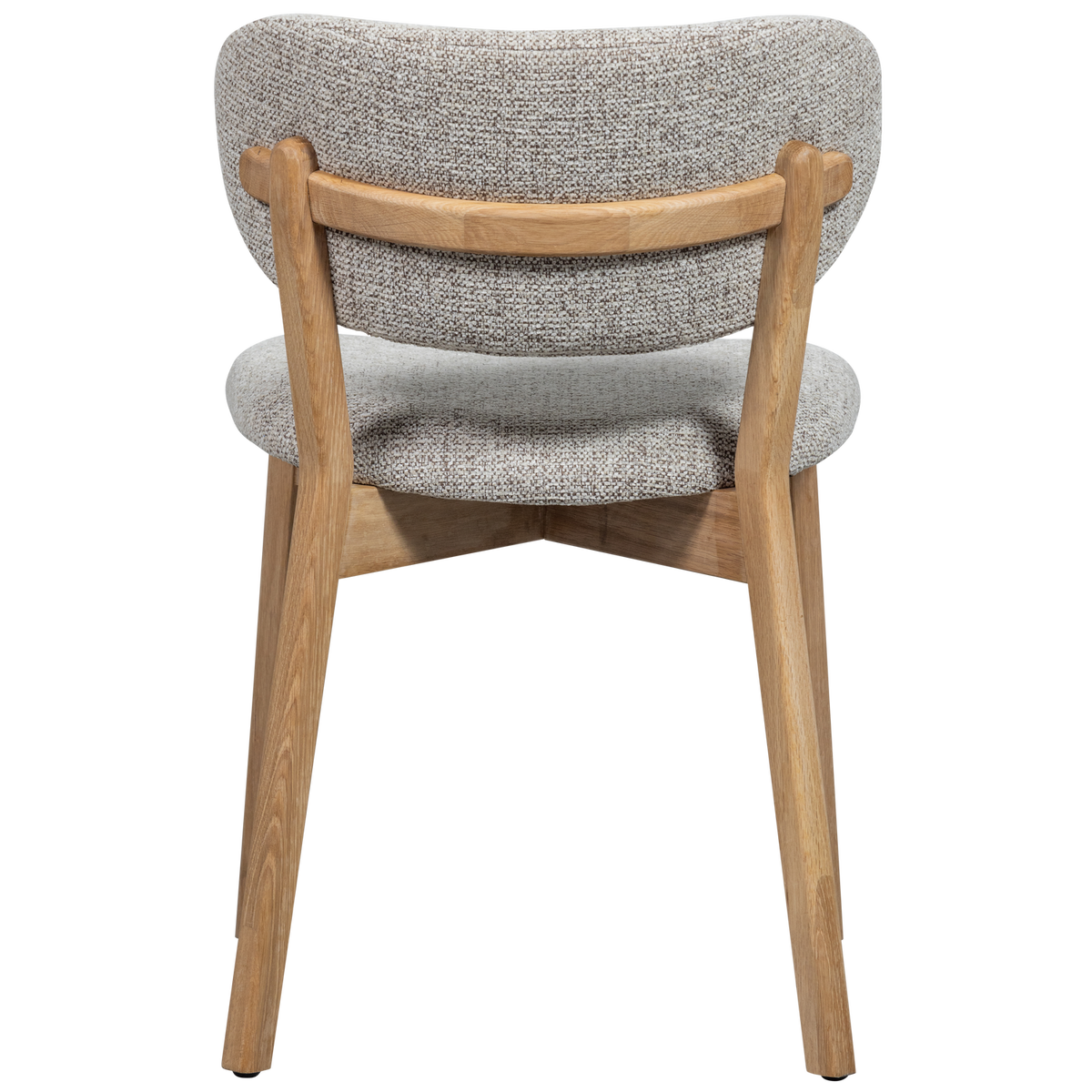 UDAR NATURAL DINING CHAIR WITH NATURAL WOODEN FRAME