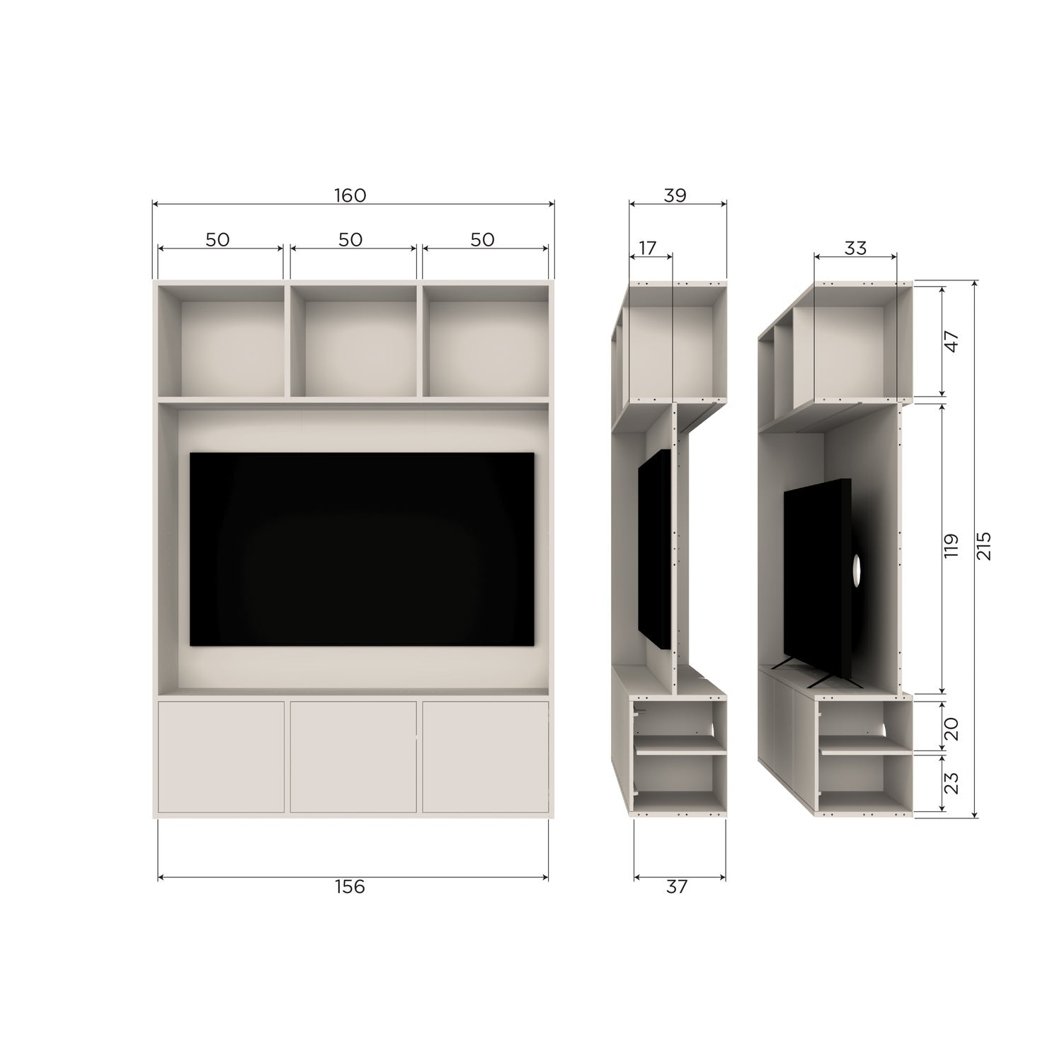 TV meubel Meggy