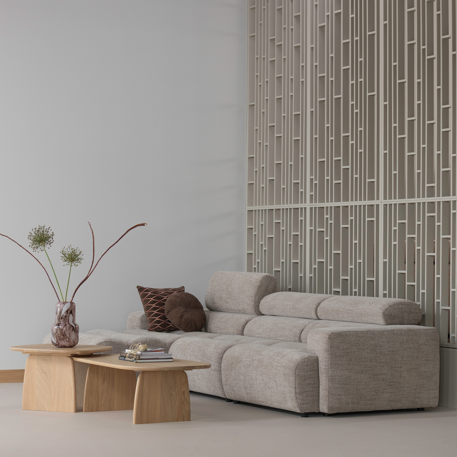 Aziz kussens velvet - set van 3