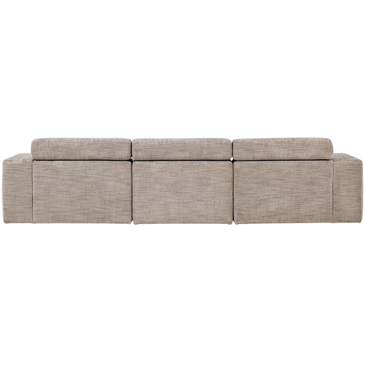 NOVI CHAISE LONGUE SOFA LEFT NATURAL MELANGE