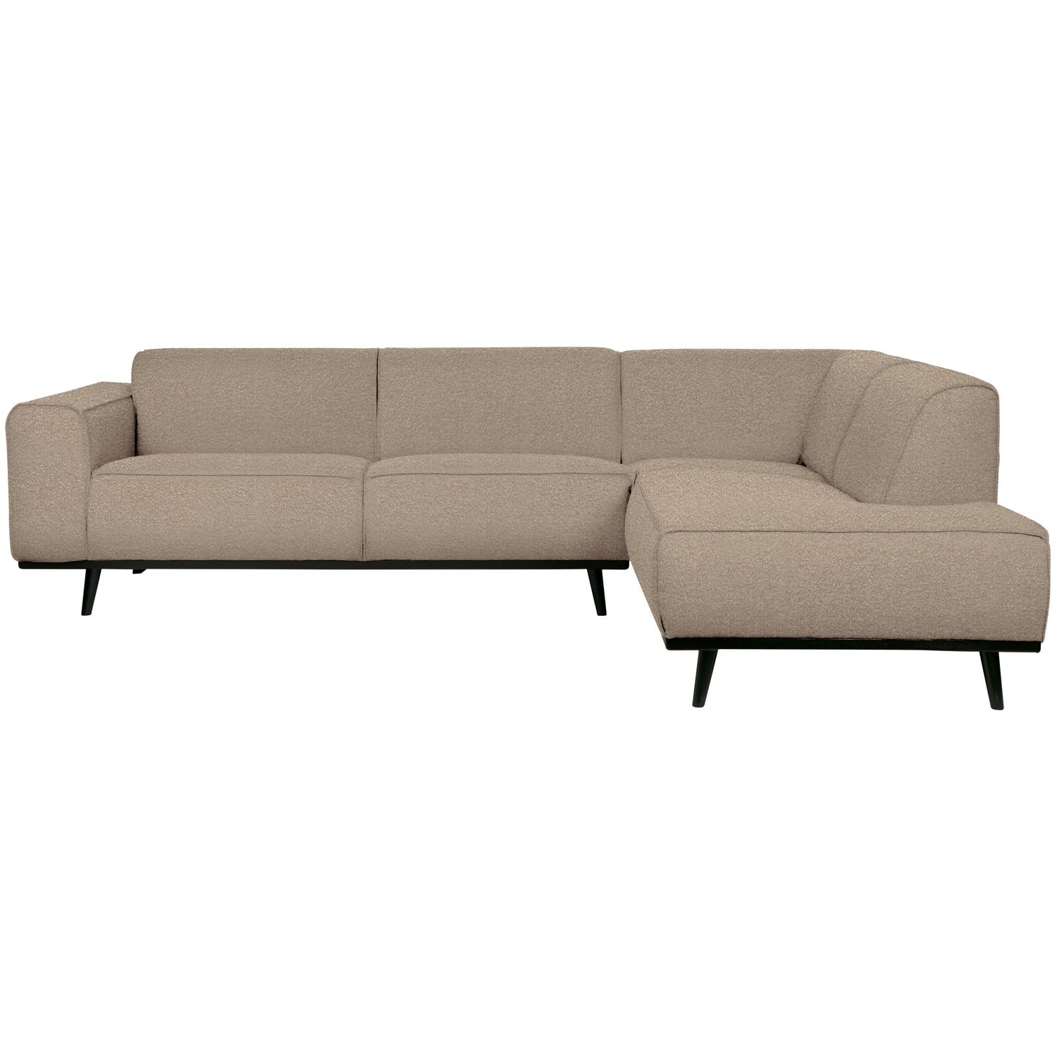Hoekbank Statement recht - Boucle Beige
