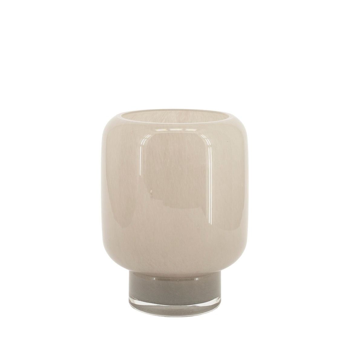 Waxinelichthouder Solenne taupe small
