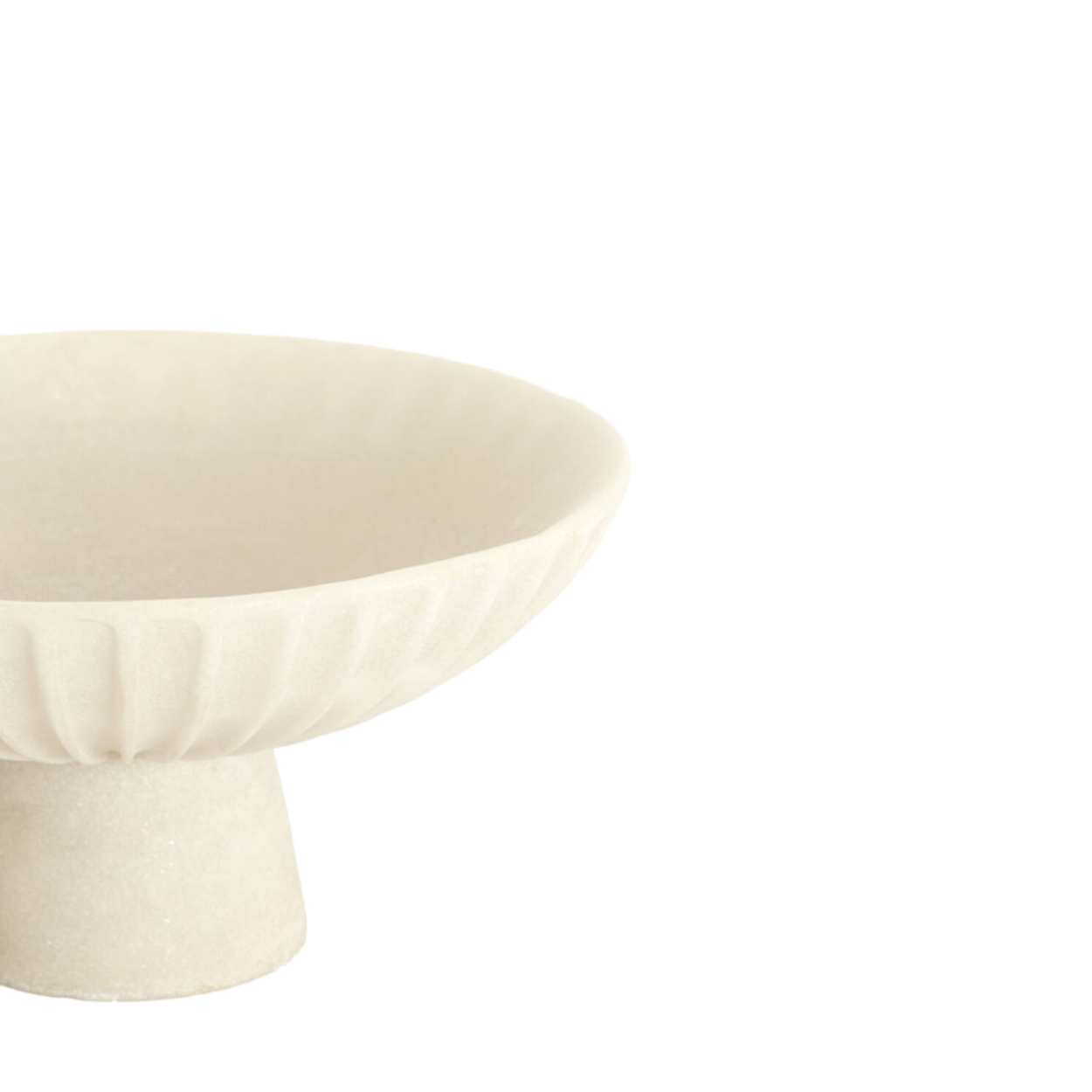 Schaal Shila Ø30,5x15,5 cm Cream