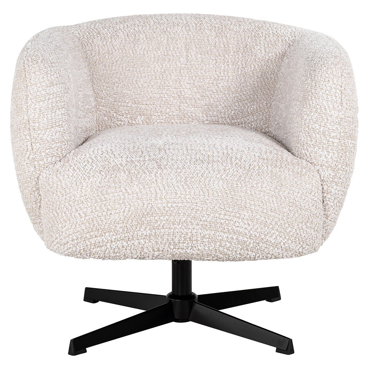 Swivel armchair Estelle Lovely Cream (Be Lovely 11 Cream)