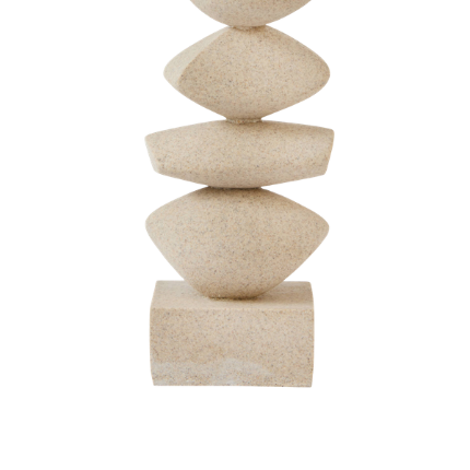 Ornament Mareva sand 10,5 x 7 x 30 cm