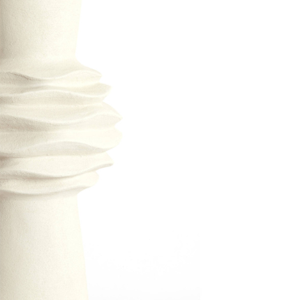 Vaas Olivora creme Ø24x73 cm