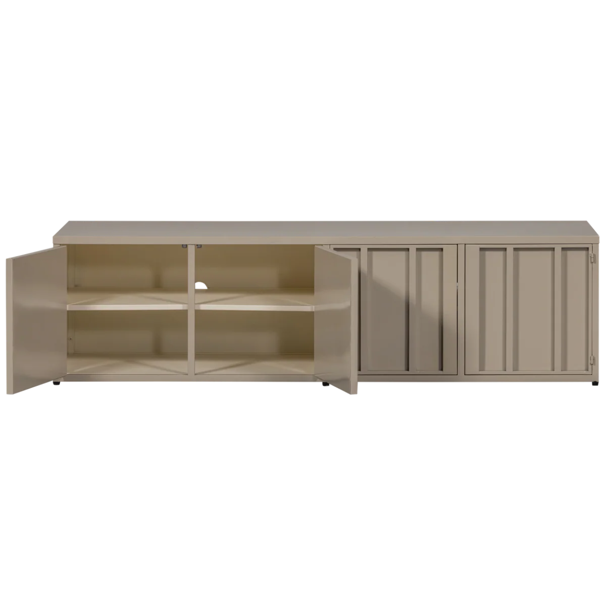 LEVEL TV UNIT METAL SAND 44X160 CM