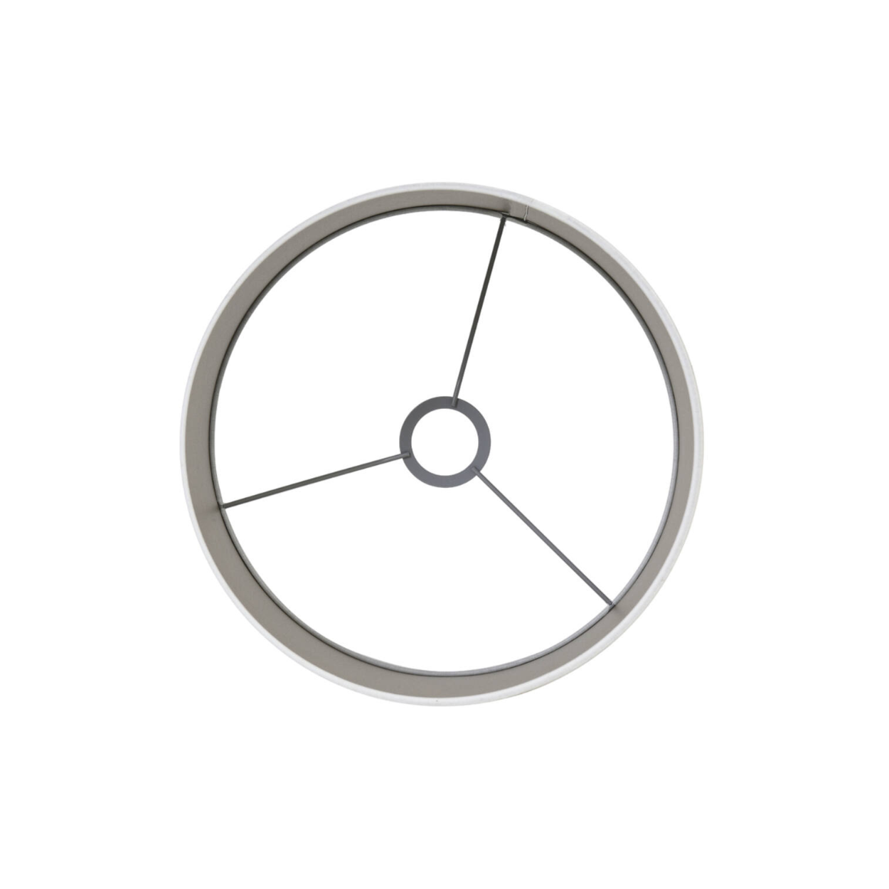 Lampenvoet Nana + lampenkap Ø33x51 cm donker bruin