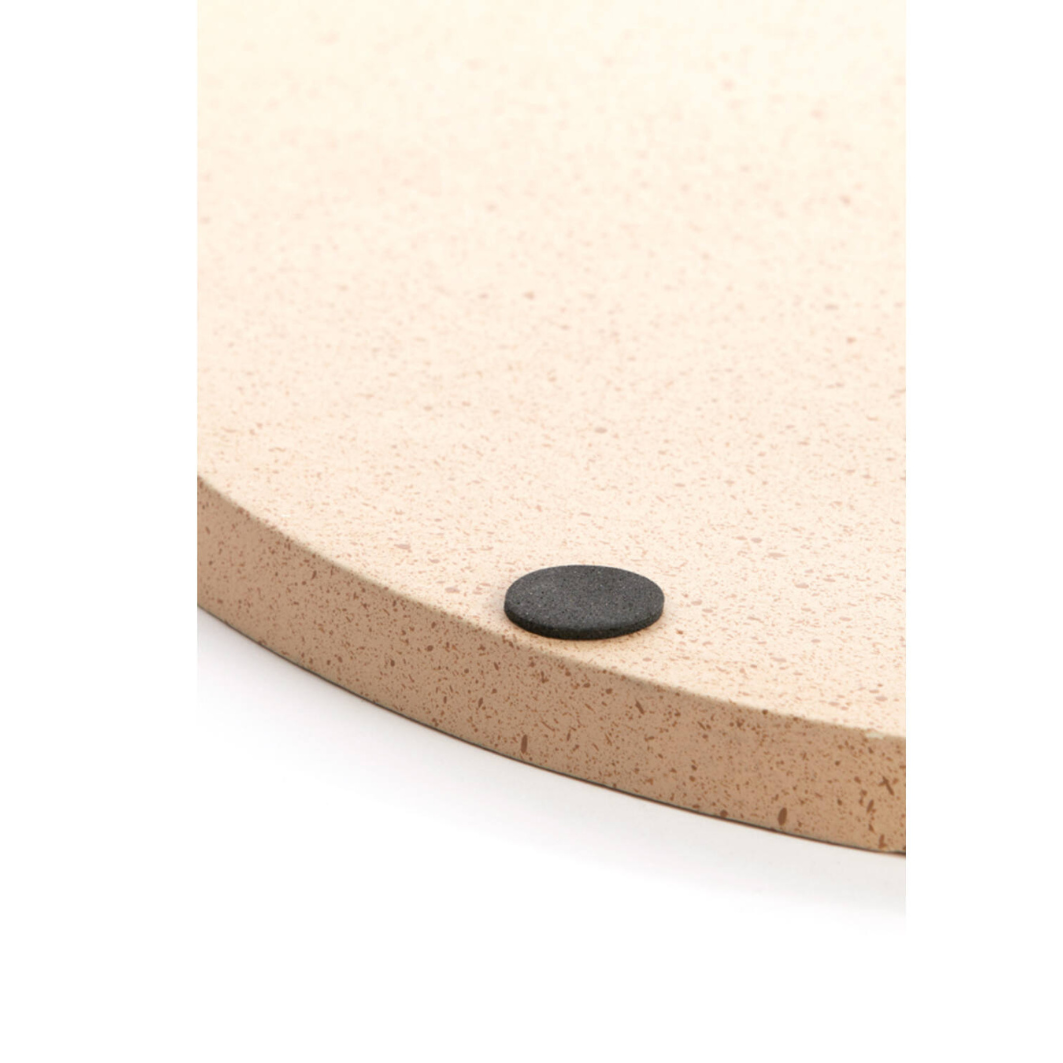 Schaal Maes Ø50x1,5 cm gespikkeld