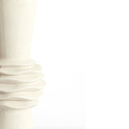 Vaas Olivora creme Ø18x47,5 cm