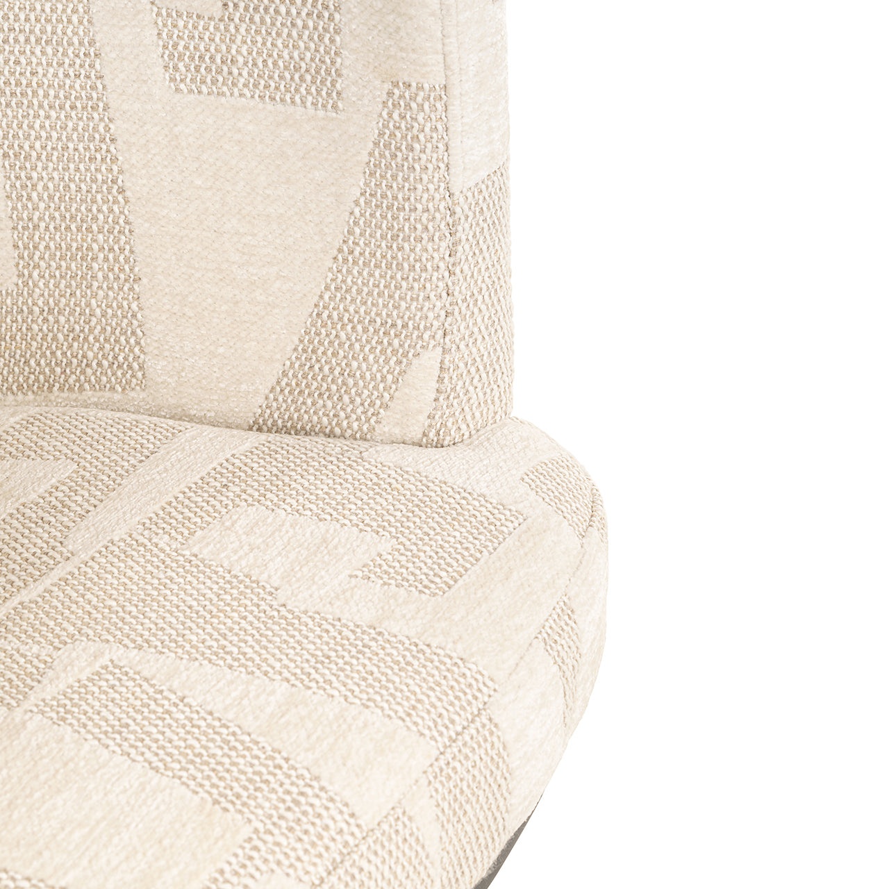 Bar/counterstoel Cheyenne beige graffic (Beige graffic)