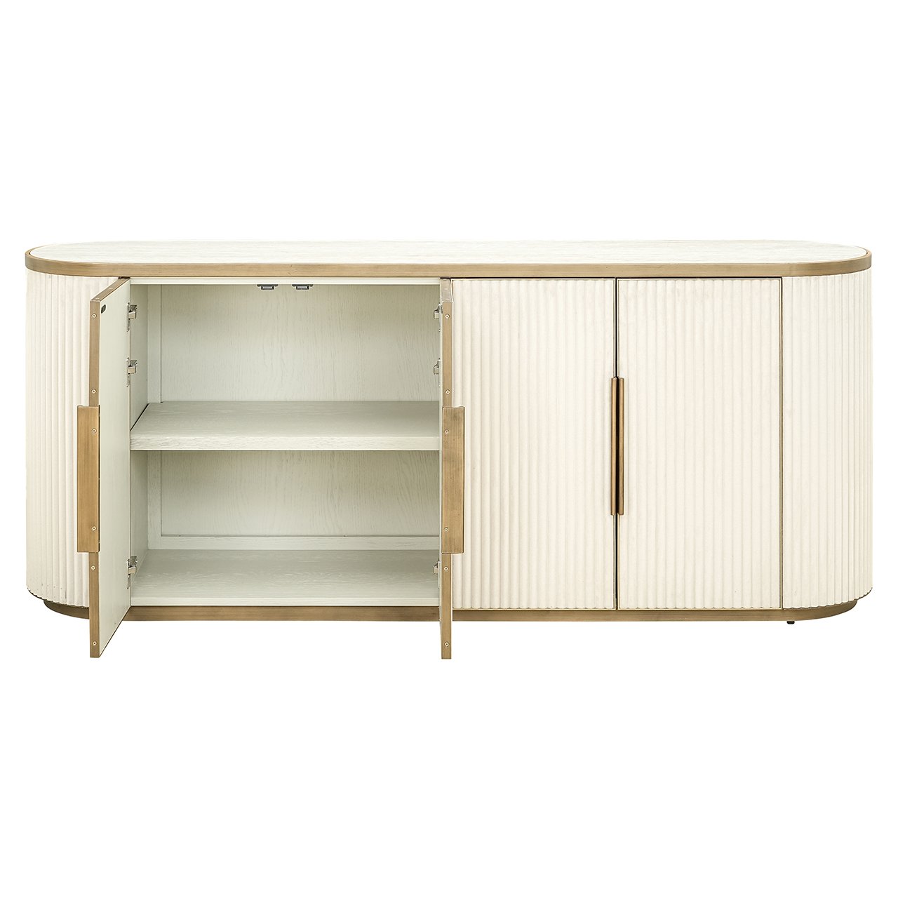 Tivoli 4-door sideboard (White)