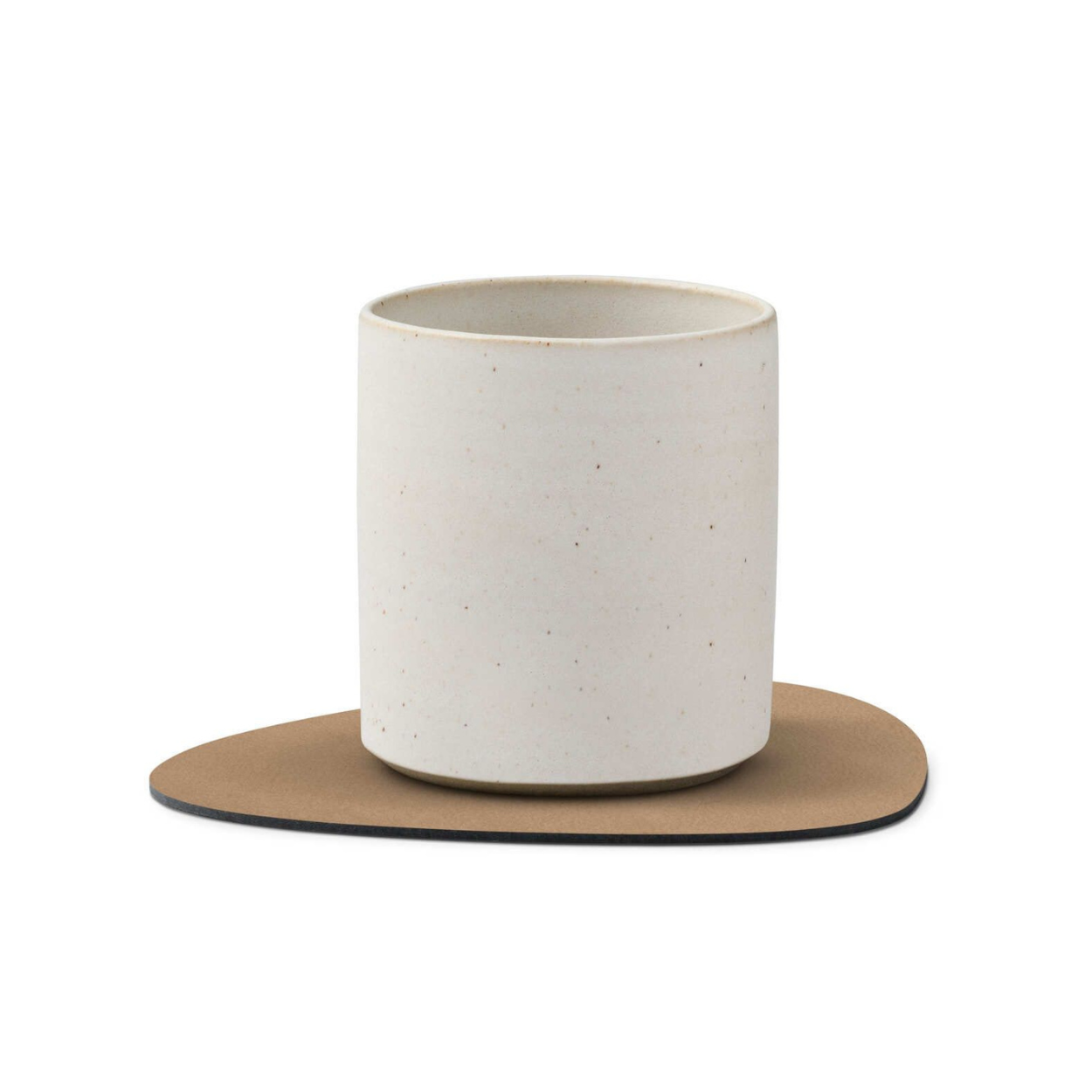 Onderzetter glass mat curve Nougat