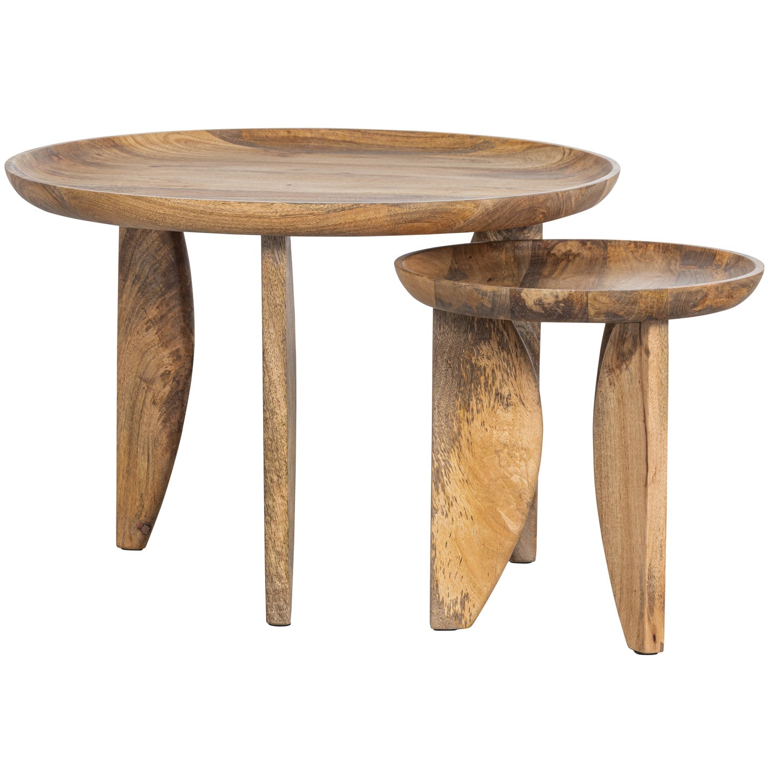Bijzettafel High Heels set van 2