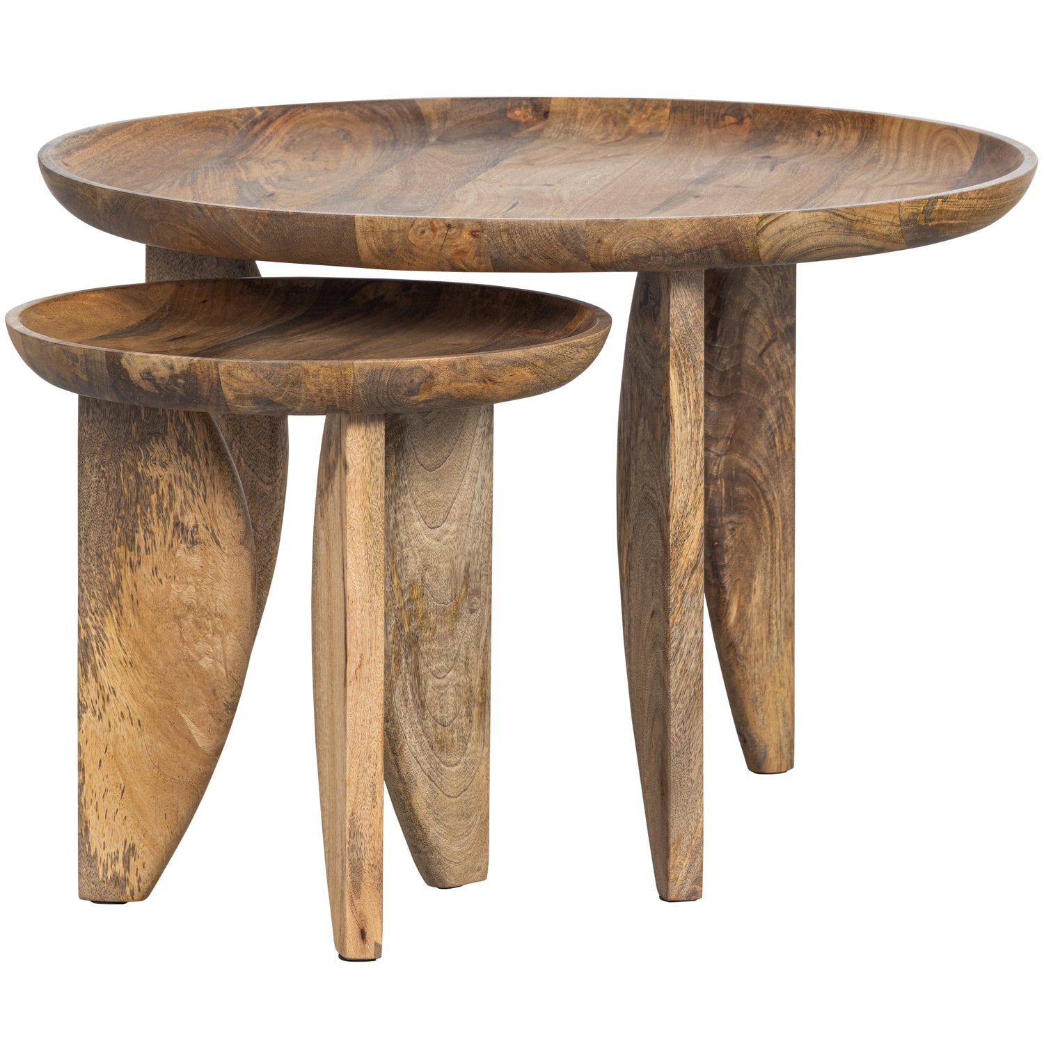 Bijzettafel High Heels set van 2
